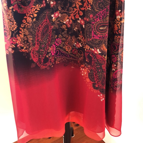 Coldwater Creek Flowy Midi Skirt Size W XS Worn Once - Picture 4 of 8